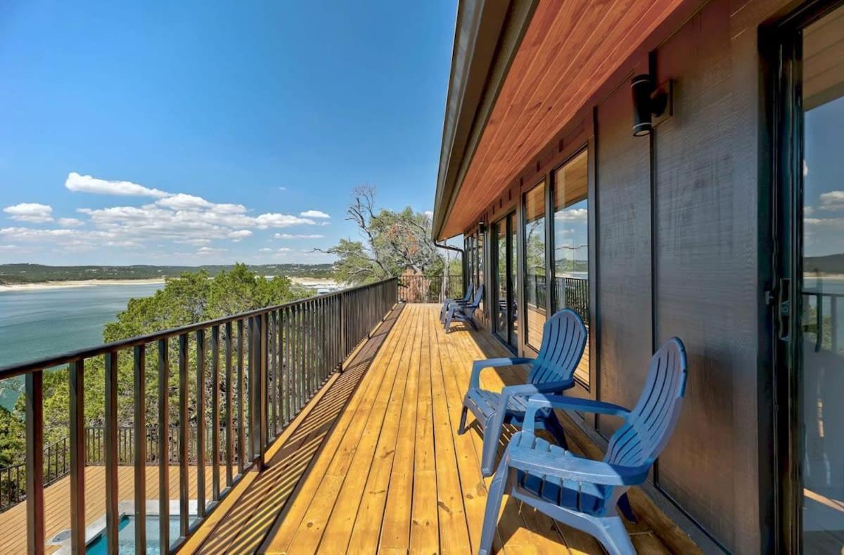 Atlantis On Lake Travis Pool Hot Tub Dock Villa Leander Exterior foto